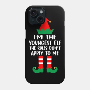 I'm the youngest ELF The rules don't apply to me Phone Case