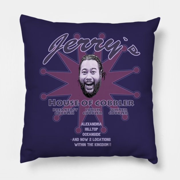 Jerry's Cobbler Pillow by FanboyMuseum