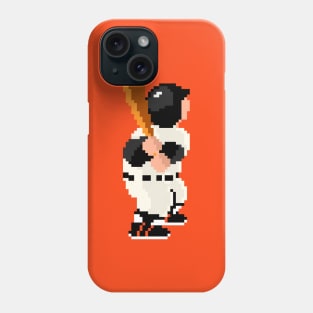 RBI Baseball Batter 16-Bit - San Francisco Phone Case