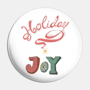 Holiday Joy Pin