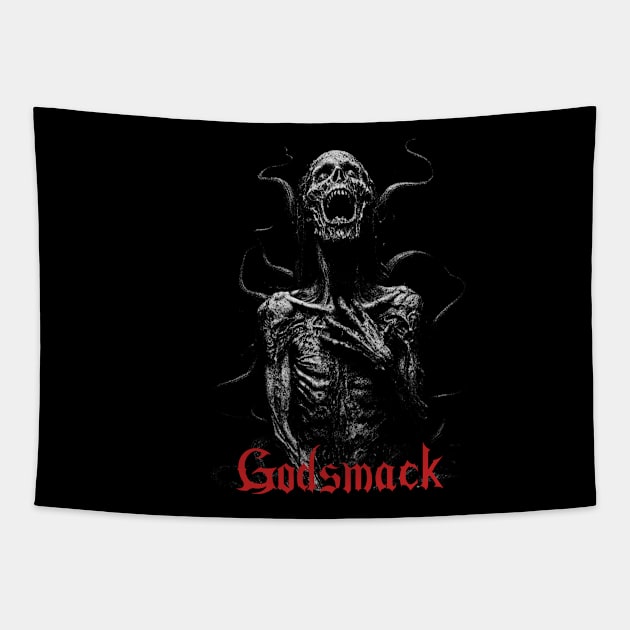 The Last for Godsmack Tapestry by Mutearah