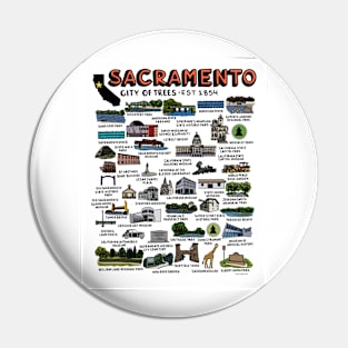 Sacramento Map Pin