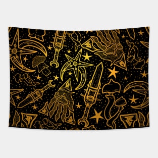 Nerevar's Incarnate | Morrowind Gold Pattern | GOTY Edition Inspired Mouse Pad Tapestry