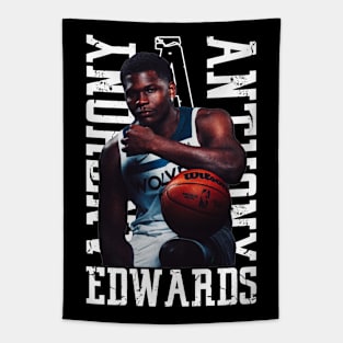 Anthony Edwards Basketball 8 Tapestry