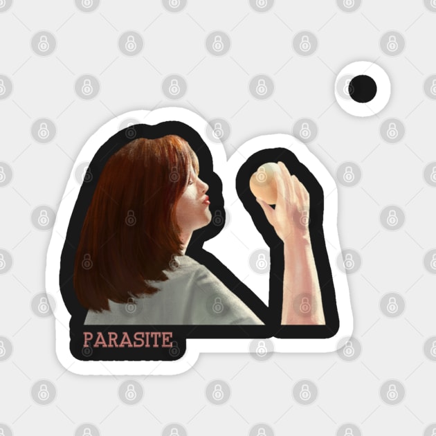 Parasite Peach Parasite Magnet TeePublic