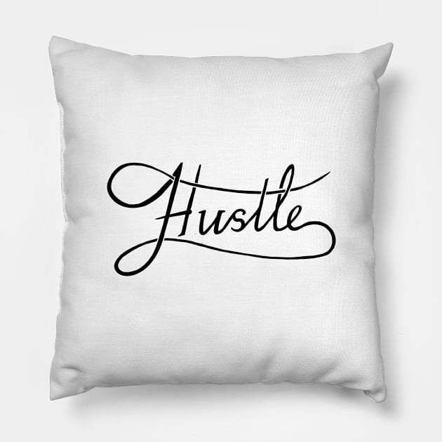 Hustle Pillow by Woah_Jonny