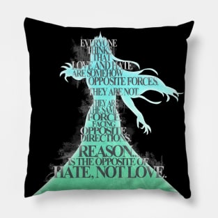 Opposite Forces Pillow