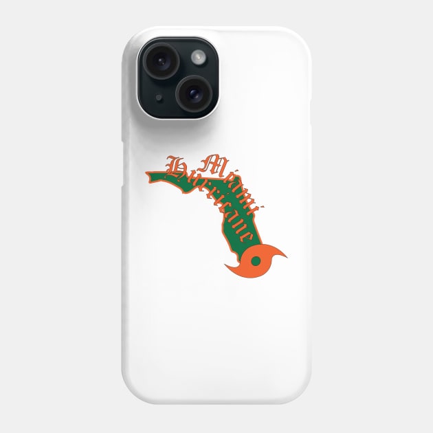 Hurricanes Old Style Phone Case by Mr.Guru 305 