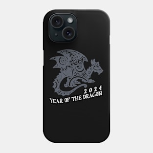 2024 Year of the Dragon, Hello 2024, Year of the Dragon 2024, Happy New Year 2024 Phone Case