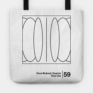 Dave Brubeck Quartet - Minimalist Graphic Design Artwork Tote