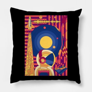 Space Music Pillow