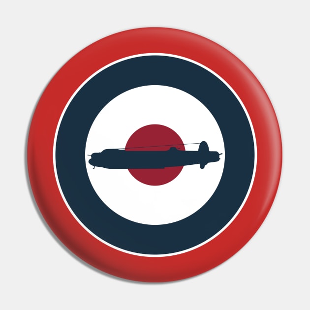 RAF Avro Lancaster Bomber Pin by TCP