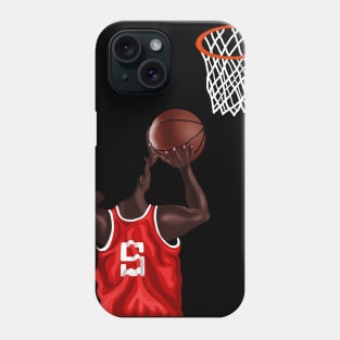 Basketball Print Phone Case