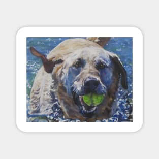 labrador retriever fine art painting Magnet