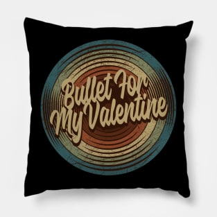 Bullet For My Valentine Vintage Vinyl Pillow