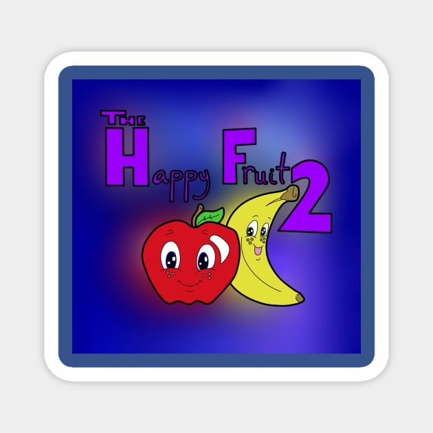 The Happy Fruit 2 Magnet by RockyHay