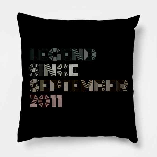 Legend since September 2011 Pillow by undrbolink