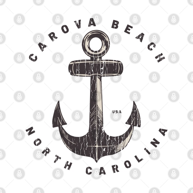 Carova, NC Summertime Vacationing Big Anchor by Contentarama