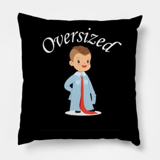 t shirt oversized cute Pillow