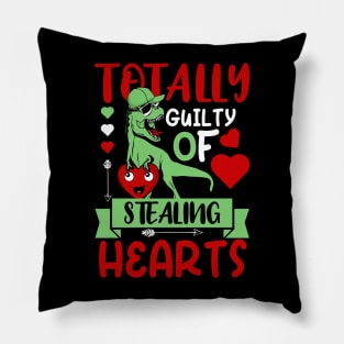 Totally guilty of stealing hearts Pillow