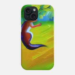 Squirrel in Garden Phone Case