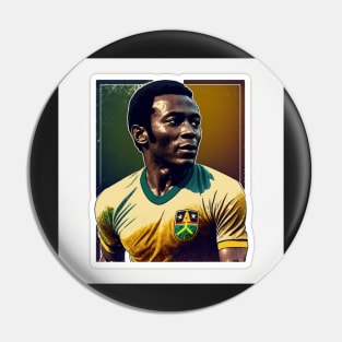 Brazil's Legend Pele Pin