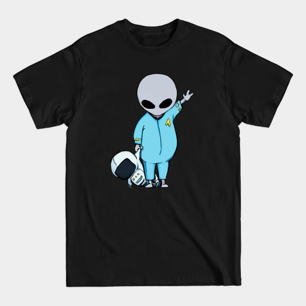 Discover live long - Aliens - T-Shirt