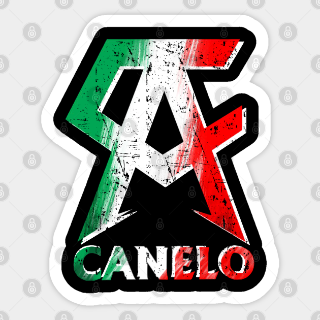 vintage logo canelo alvarez - Boxing - Sticker | TeePublic