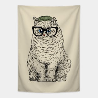 Hipster British Longhair Tapestry