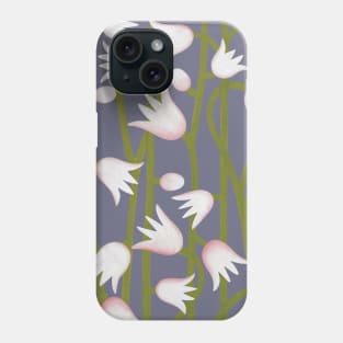 Climbing Lilies in Purple Phone Case