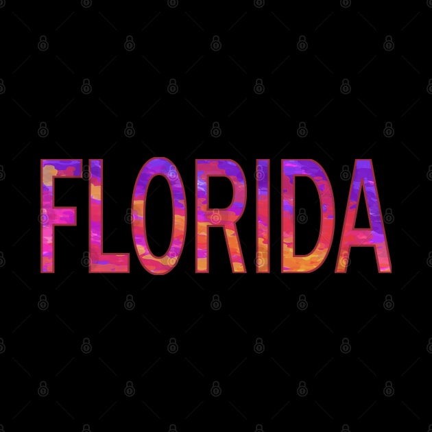 FLORIDA (Sunset Text) by SakuraDragon