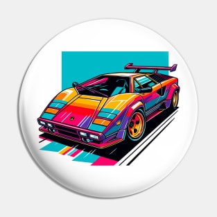 Lamborghini Countach Pin