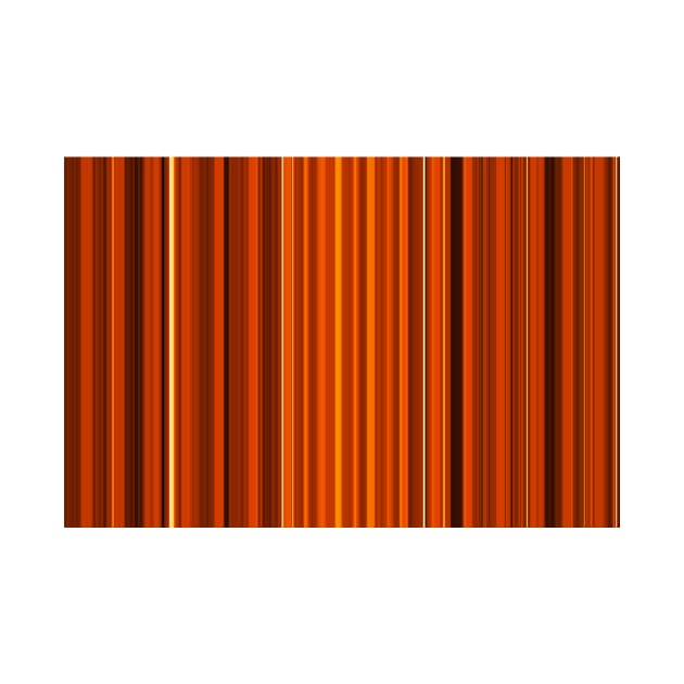 Thin Vertical Stripes Orange Coloured Pattern Light Spectrum Art by ernstc