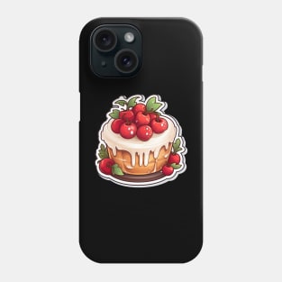 Cranberry Tart Cake Phone Case