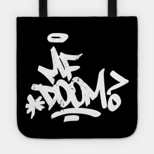 mf doom signature Tote