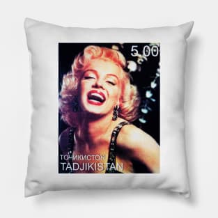 Marilyn Monroe Postage Stamp Pillow