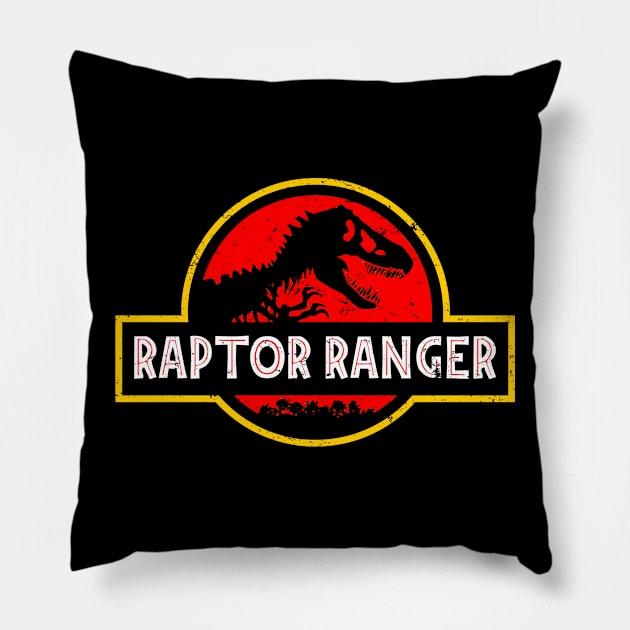 Raptor Ranger Pillow by Mahija