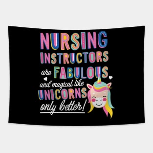 Nursing Instructors are like Unicorns Gift Idea Tapestry