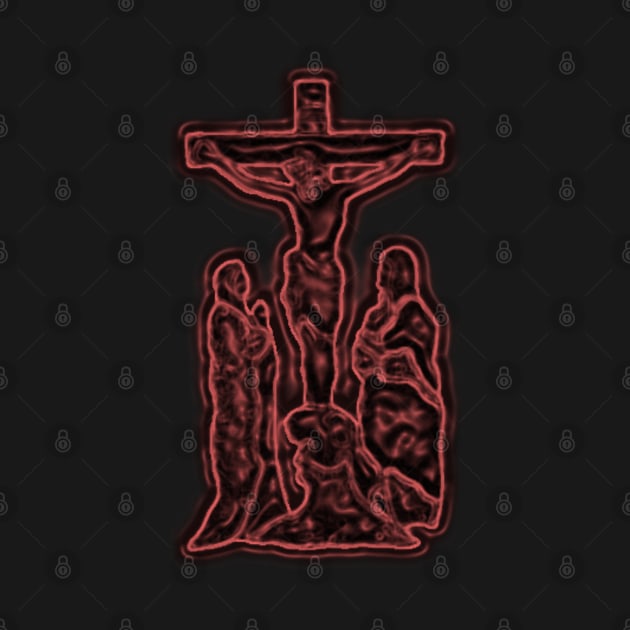 Jesus the Christ Crucifixion by Moses77