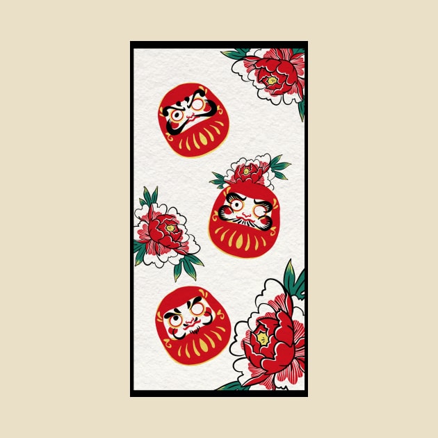 Daruma Triplets by Clive's