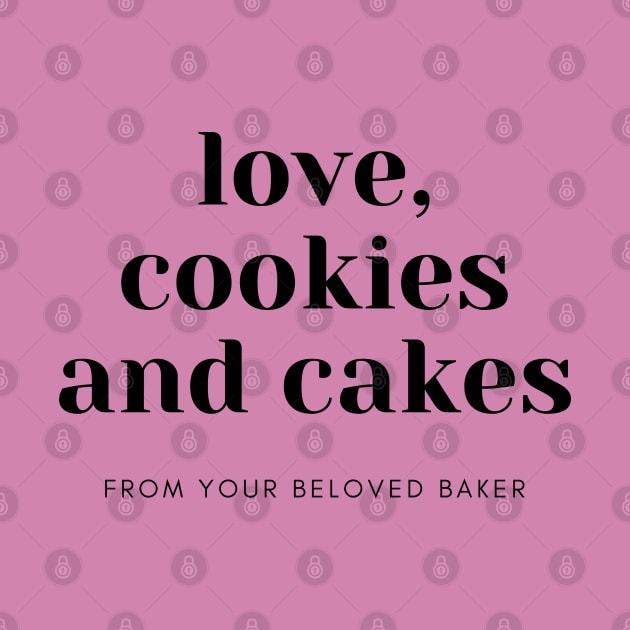 Love, cookies and cakes - Christmas Baker by MadeBySerif