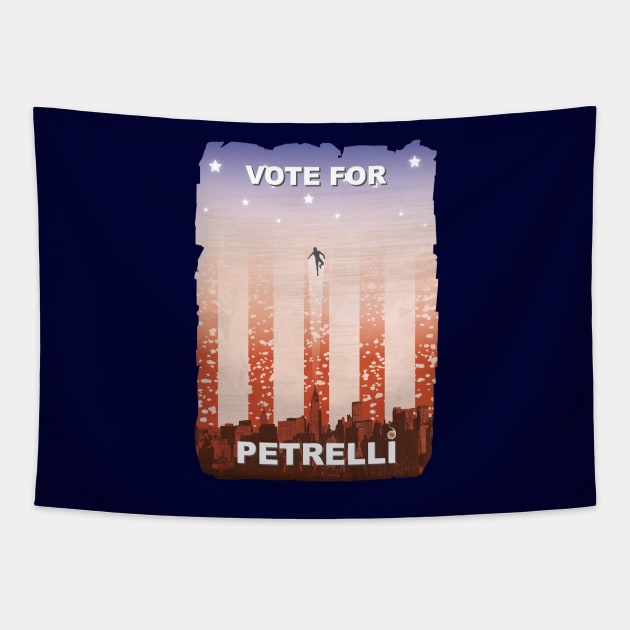 Vote for Nathan Petrelli Tapestry by rednessdesign