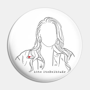 Kate Portrait Pin