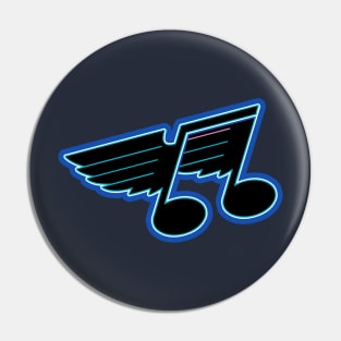 Vinyl Scratch (Blues) Pin