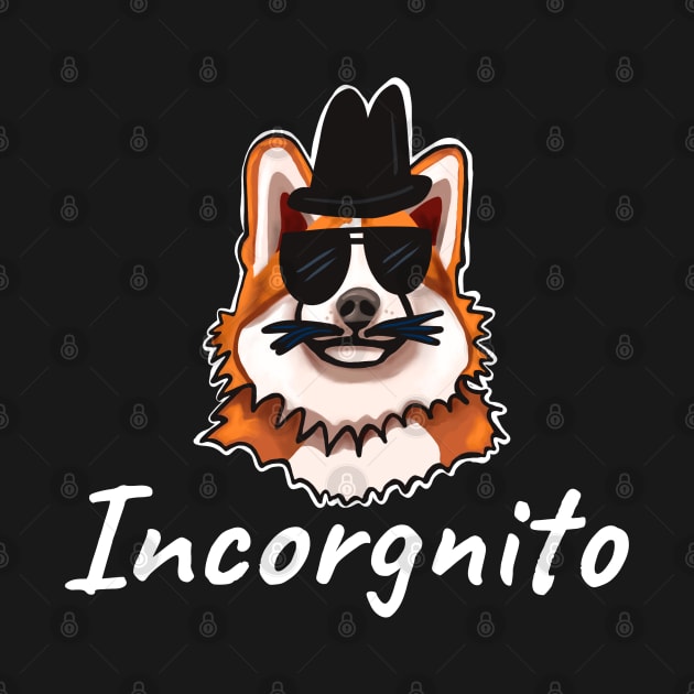 Incorgnito Dog-Corgi by wildjellybeans