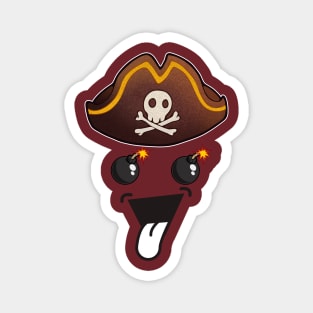 funny pirate Magnet