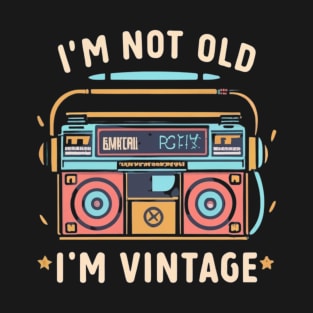 Music vintage rétro style T-Shirt