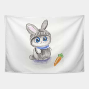 cute rabbit Tapestry