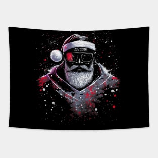 Black Santa, Santa Claus Tapestry