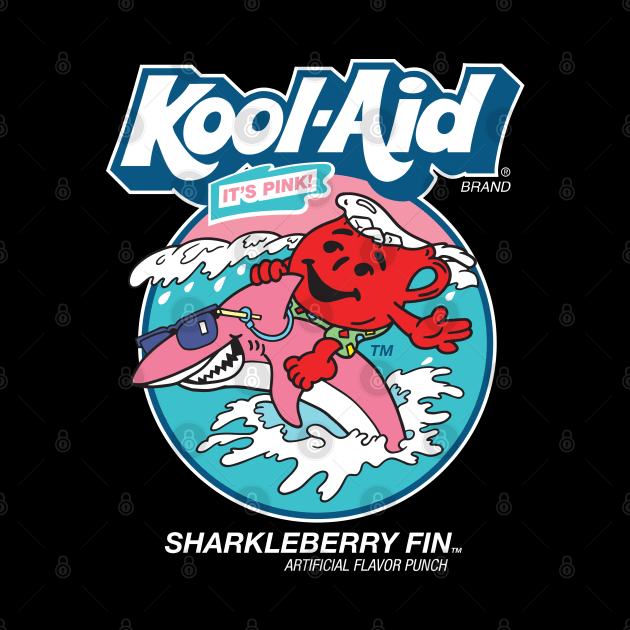 Kool Aid Sharkleberry Fin - Dark by Chewbaccadoll